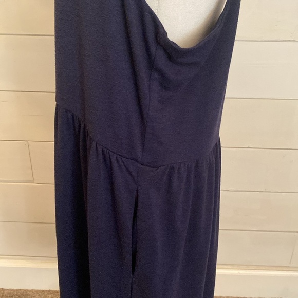 Old Navy dark blue Spagehetti strap sundress. Size XLT. Adjustable straps. - Picture 9 of 15